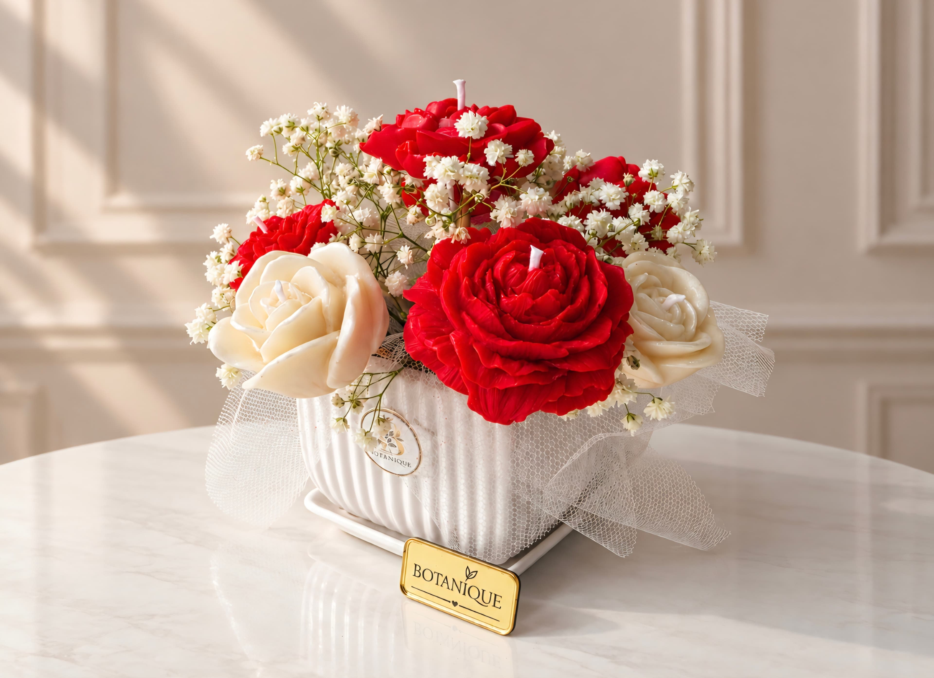 Buquê de velas aromáticas